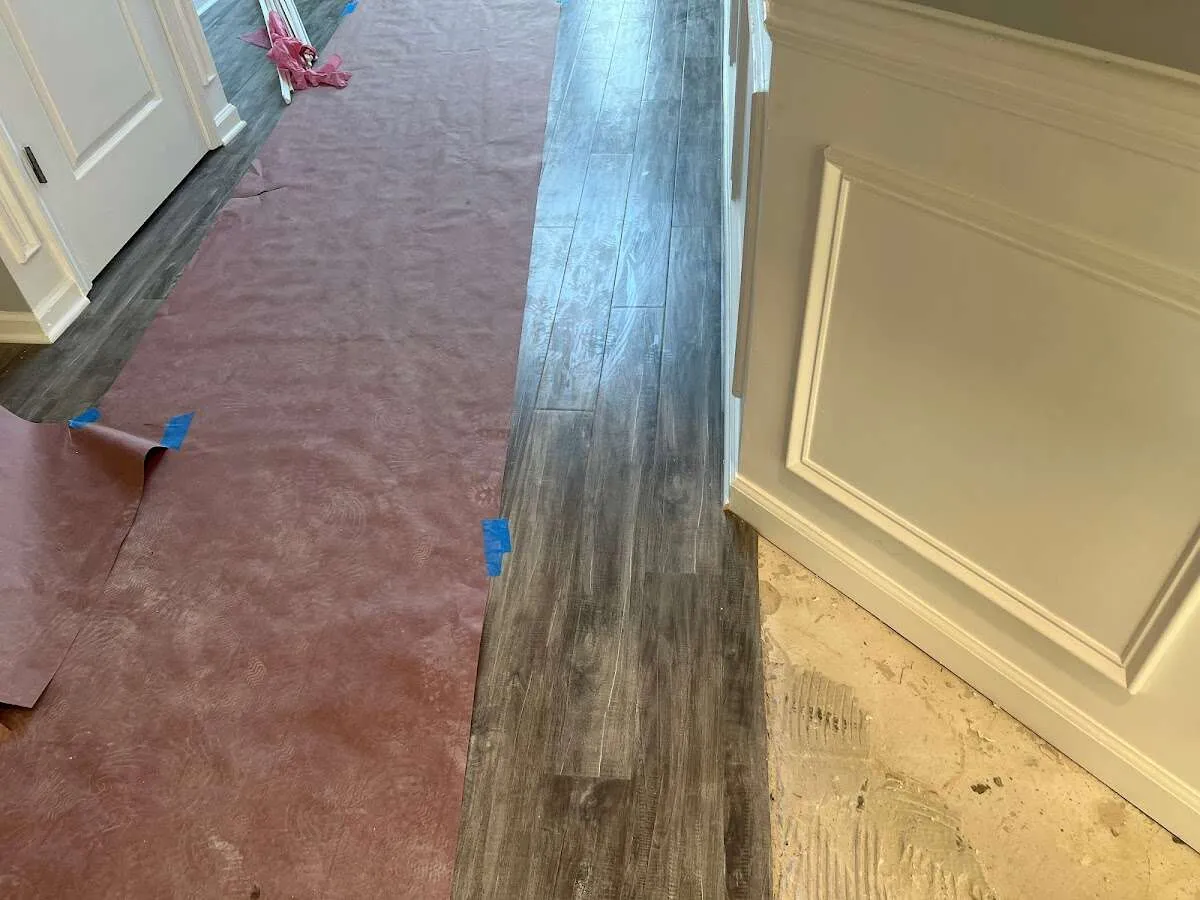 Completed marble shower restoration in Fayetteville